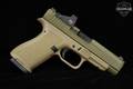 Palmetto State Armory (PSA) Dagger Micro X-1 9mm Luger Two-Tone OD Green & FDE in Excellent Condition Image 4