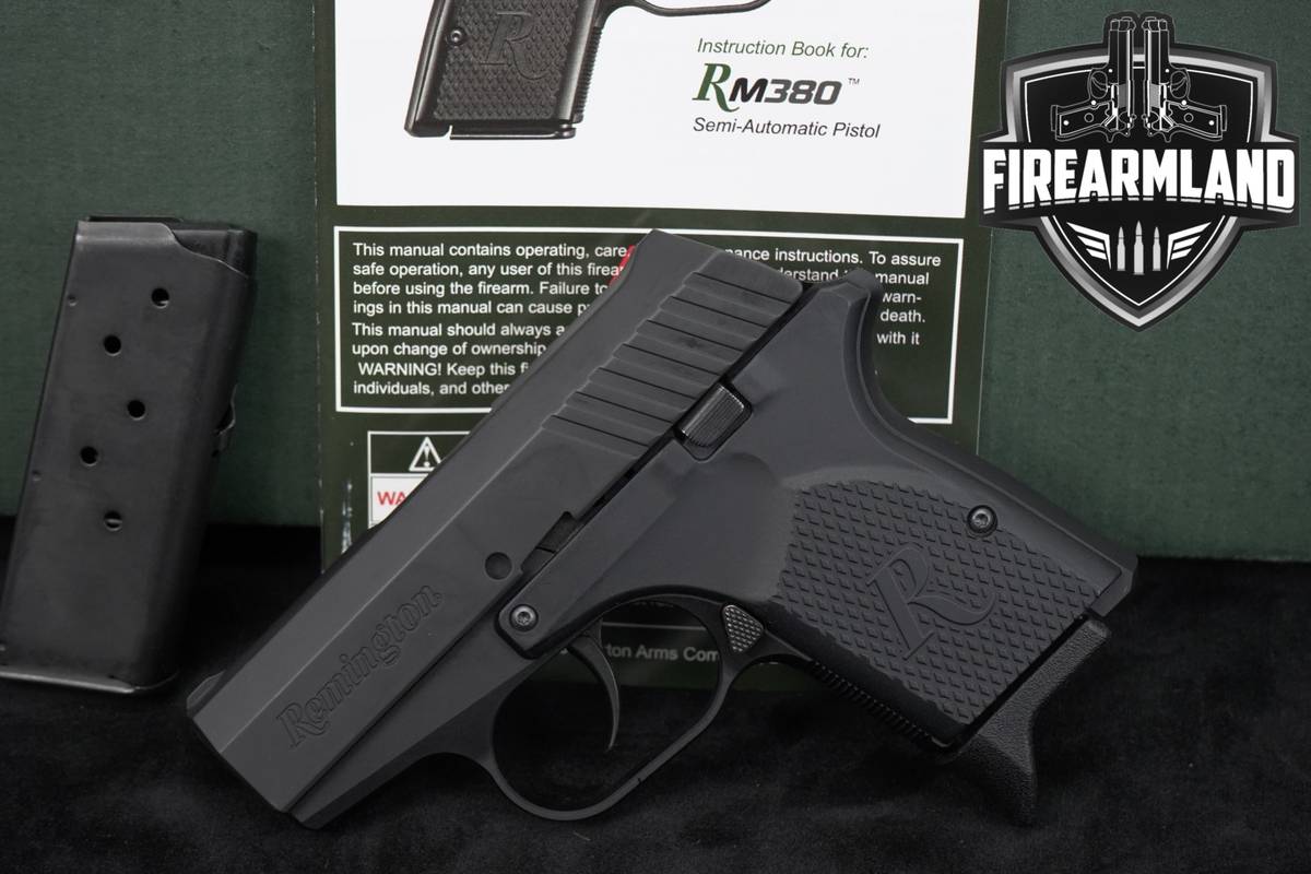 Remington RM380 380 ACP 2.9" DAO Pistol +2 MAGS & ORIG BOX