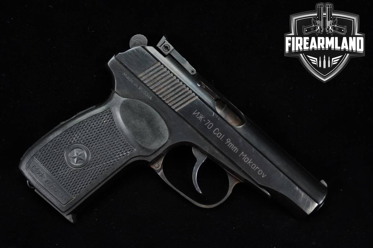 Izhevsk Mechanical Plant IMEZ IJ-70-18A 9x18mm Makarov 3.68 Blued DA/SA