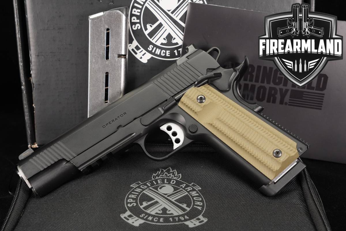 Springfield Armory 1911 Operator 45 ACP 5 +2 MAGS & ORIG BOX