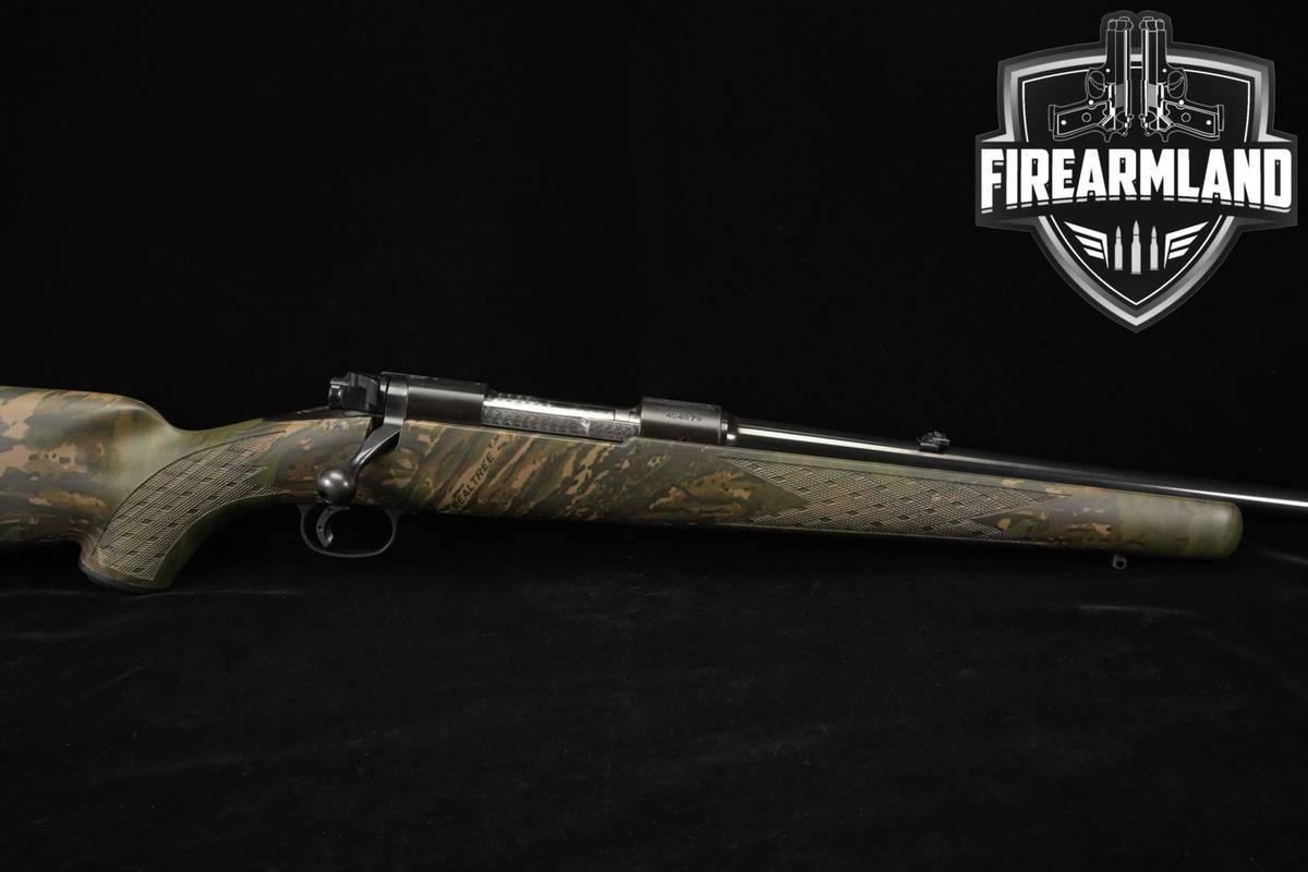 1957 Winchester Model 70 Featherweight, Pre-64 243 Win 22" Blued & Camo CRF