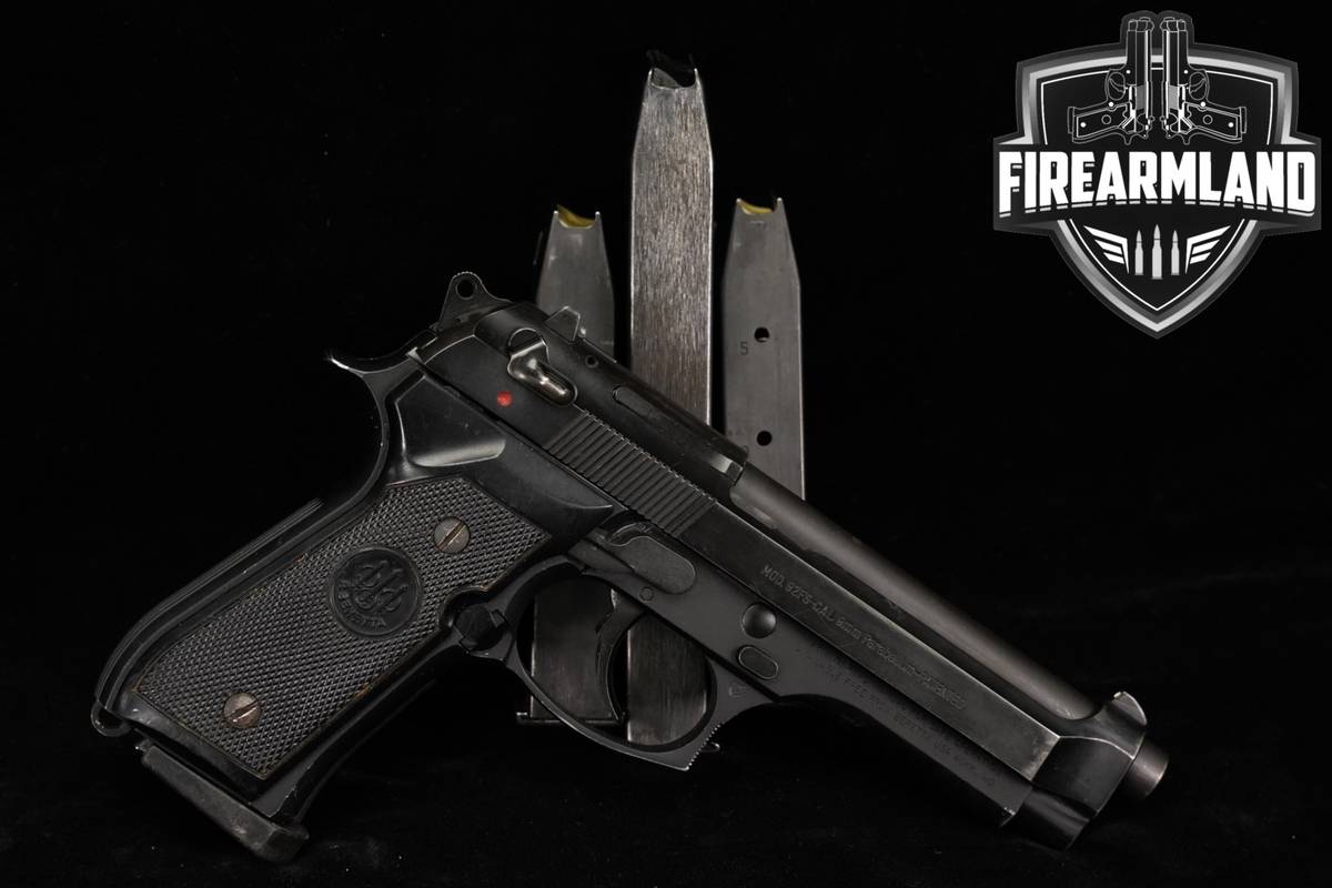 Beretta 92FS 9mm 4.9" 92 FS +4 MAGS