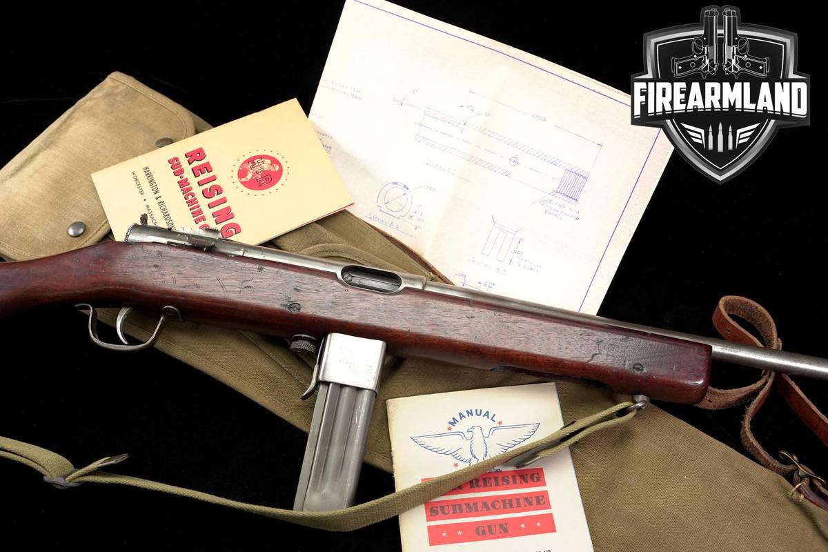 1942-1949 Harrington & Richardson H&R Model 60 Reising 45 ACP 18.25" M60