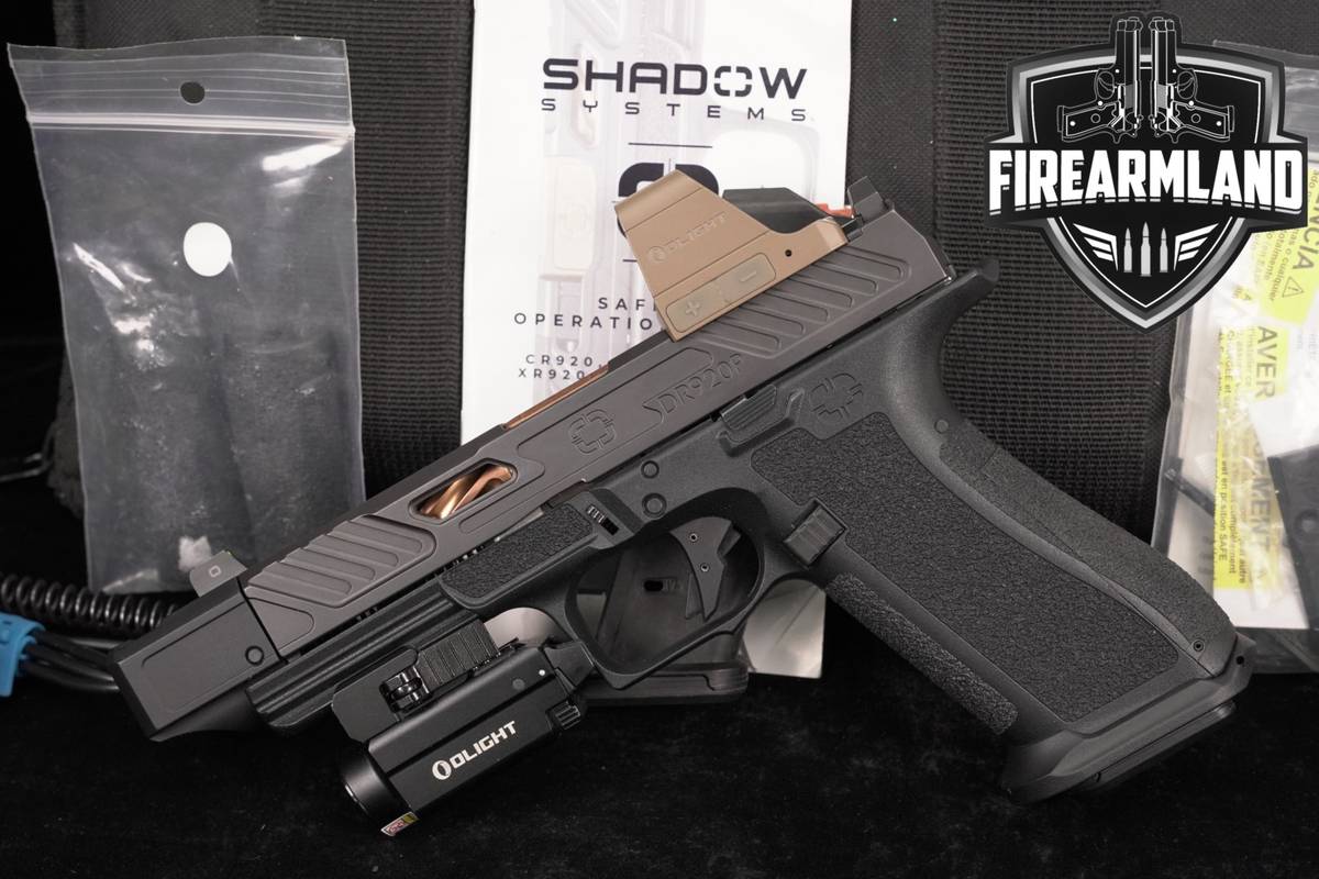 Shadow Systems DR920P 9mm DR-920 920P COMP +2 MAGS, OSIGHT OPTICS, OLIGHT