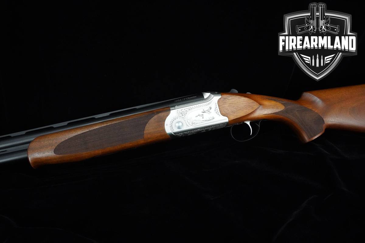 LIKE-NEW American Tactical Calvary 12-Gauge 28" Silver Calvary VENT RIB 3"