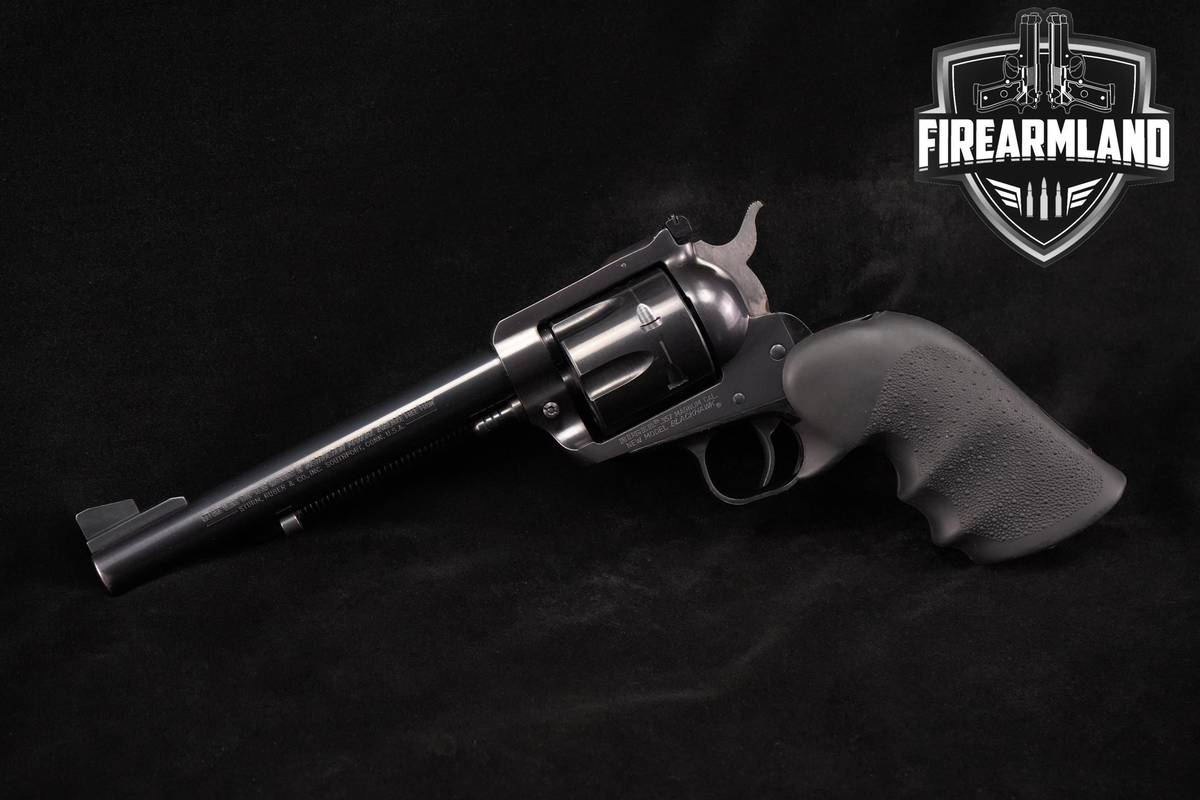 1983 Ruger New Model Blackhawk 357 Magnum 6.5" Blued Revolver