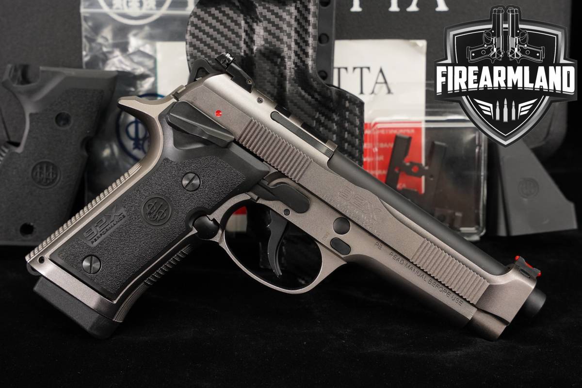 Beretta 92X Performance Defensive 9mm 4.9" Two-Tone 92-X +ORIG CASE