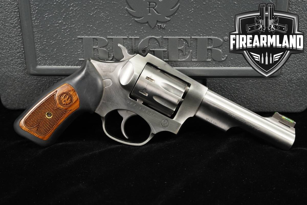Ruger SP101 22LR 4.2 Satin Grey SP-101 +ORIG BOX