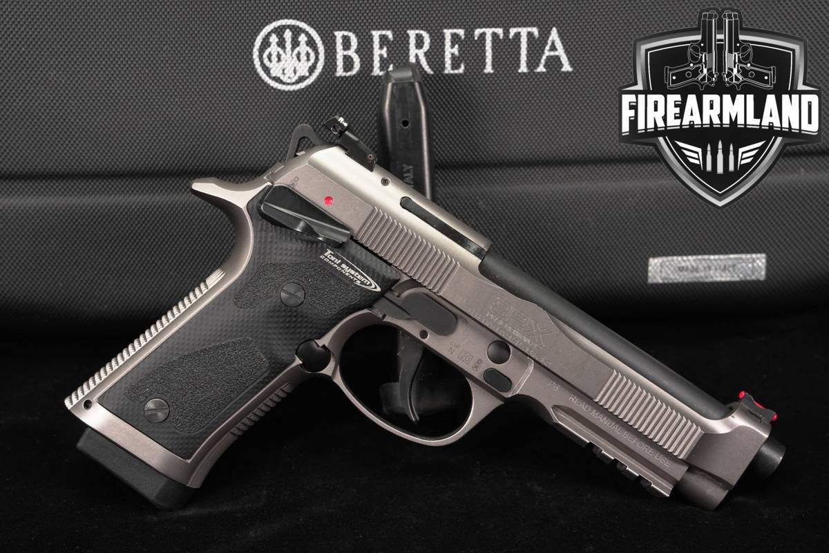 Beretta 92X Performance 9mm 4.9" Nistan 92 X M9 DA/SA +2 MAGS & ORIG CASE