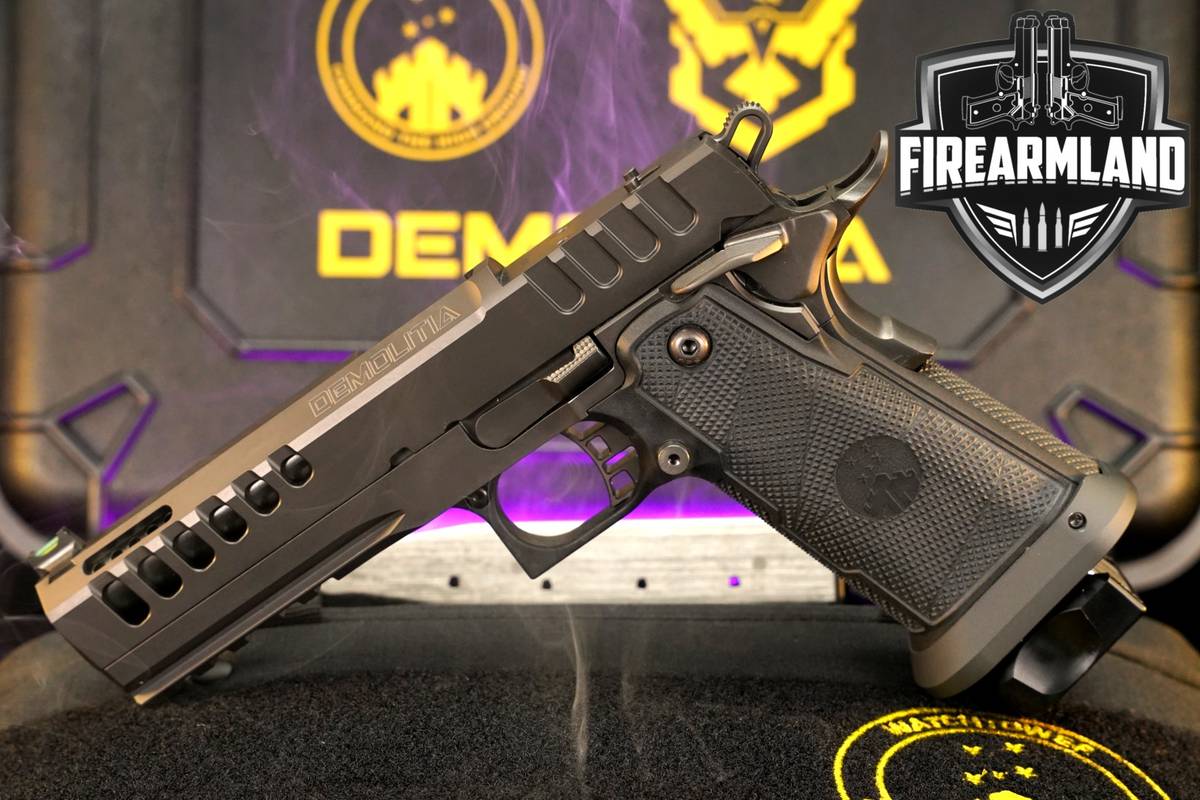 LIMITED 1 Of 200 Watchtower Demolitia Blackout 9mm 1911 2011 +2 MAGS, CASE
