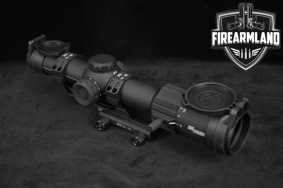 Sig Sauer Tango-MSR 1-6x24 LPVO BDC-6 Reticle Illuminated Scope TangoMSR