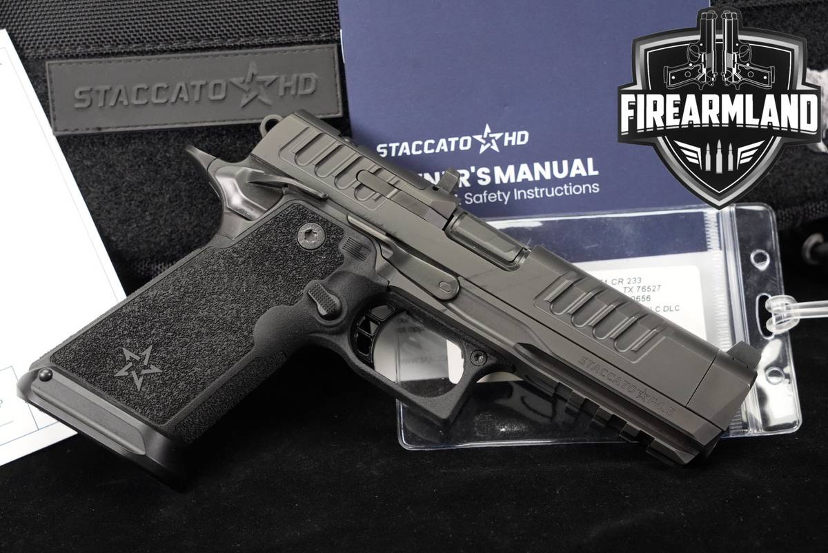 DESIRED Staccato P4.5 HD 9mm STI P 4.5" 1911 2011 +ORIG CASE
