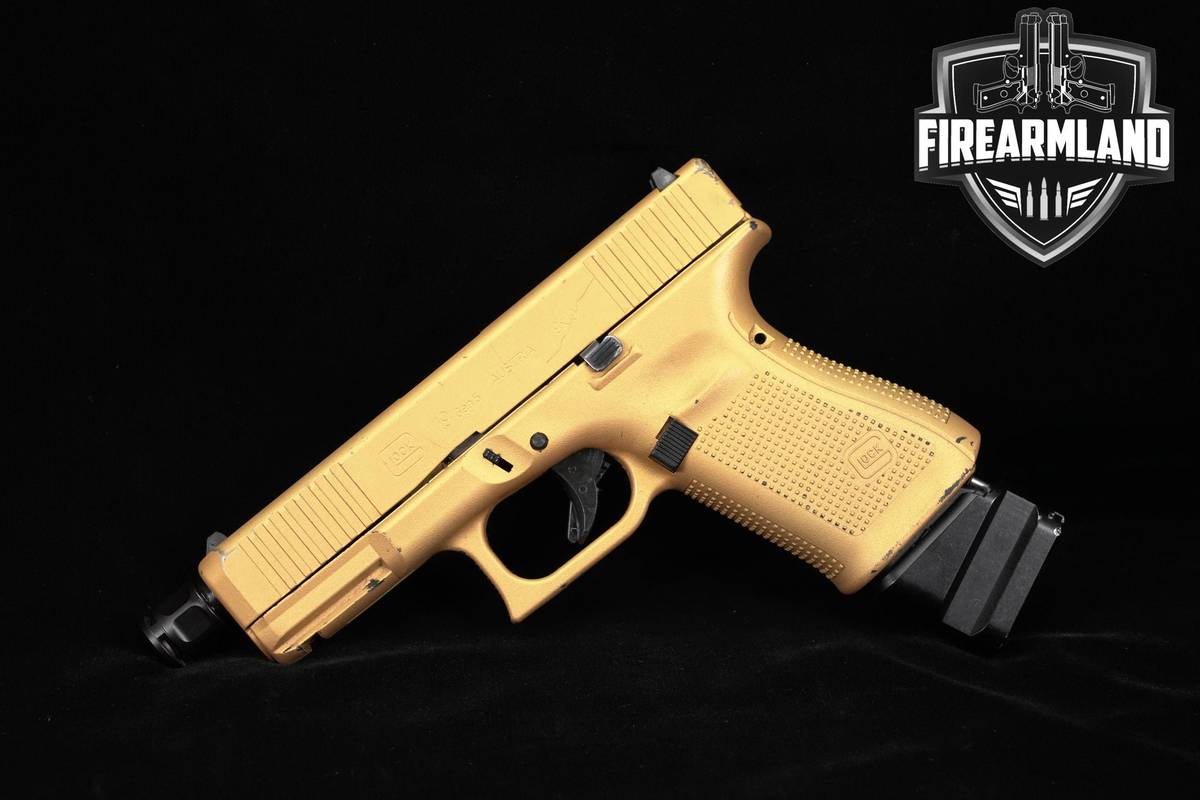 Glock G19 Gen5 FS 9mm 4.6" Bronze G 19 Gen 5 +2 MAGS & ORIG CASE