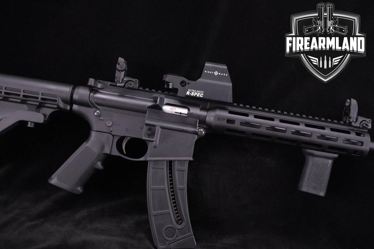 Smith & Wesson S&W M&P15-22 Sport 22LR AR-15 AR15 16.0" M&P-15-22 +OPTIC