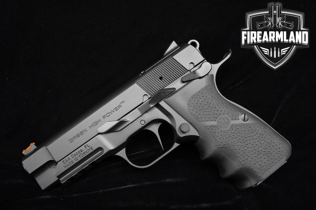 EAA Girsan High Power MC P35 PI LW OPS 9mm 3.8" Girsan +2 MAGS & ORIG CASE