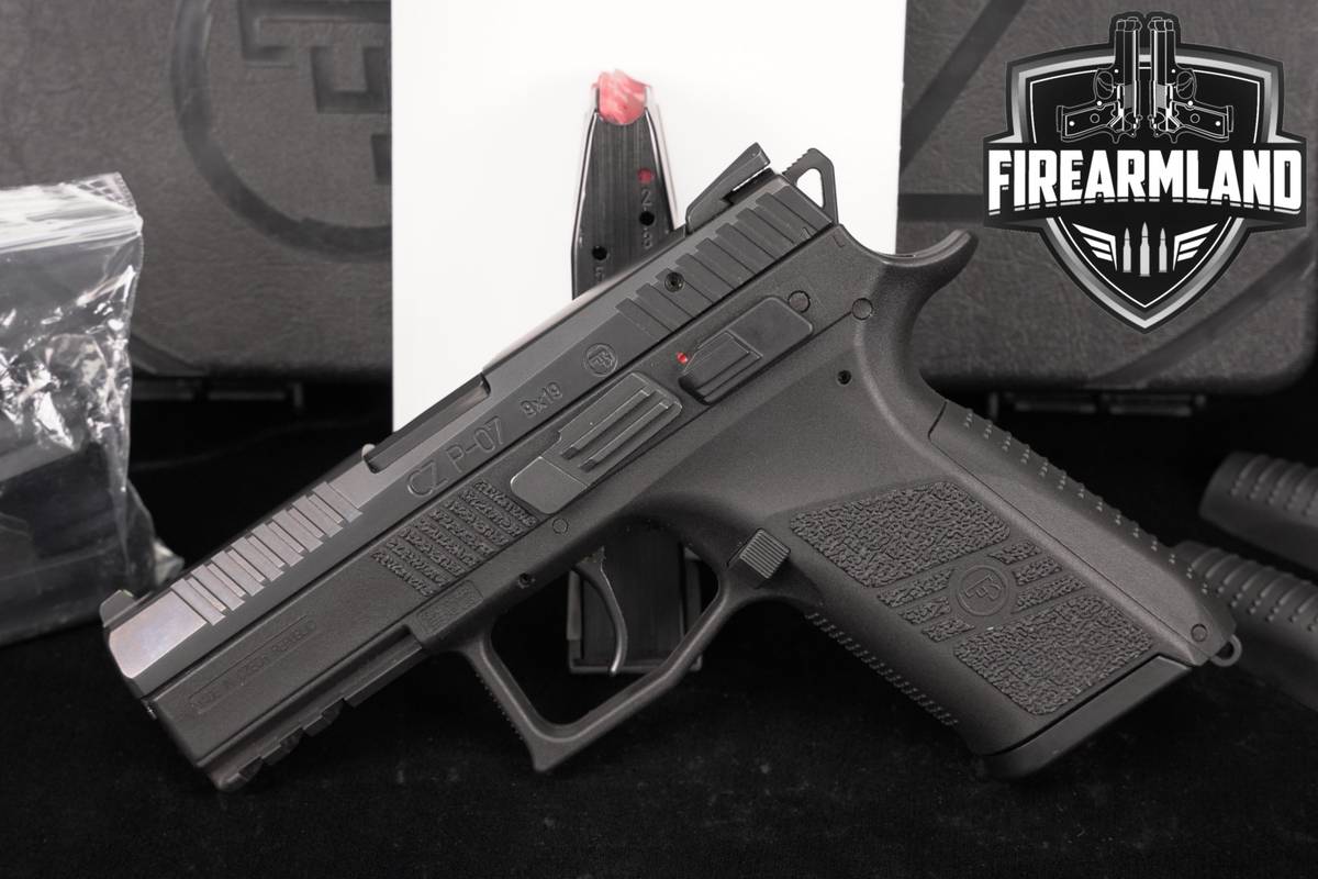 CZ P-07 9mm 3.75 P07 +2 MAGS & ORIG CASE