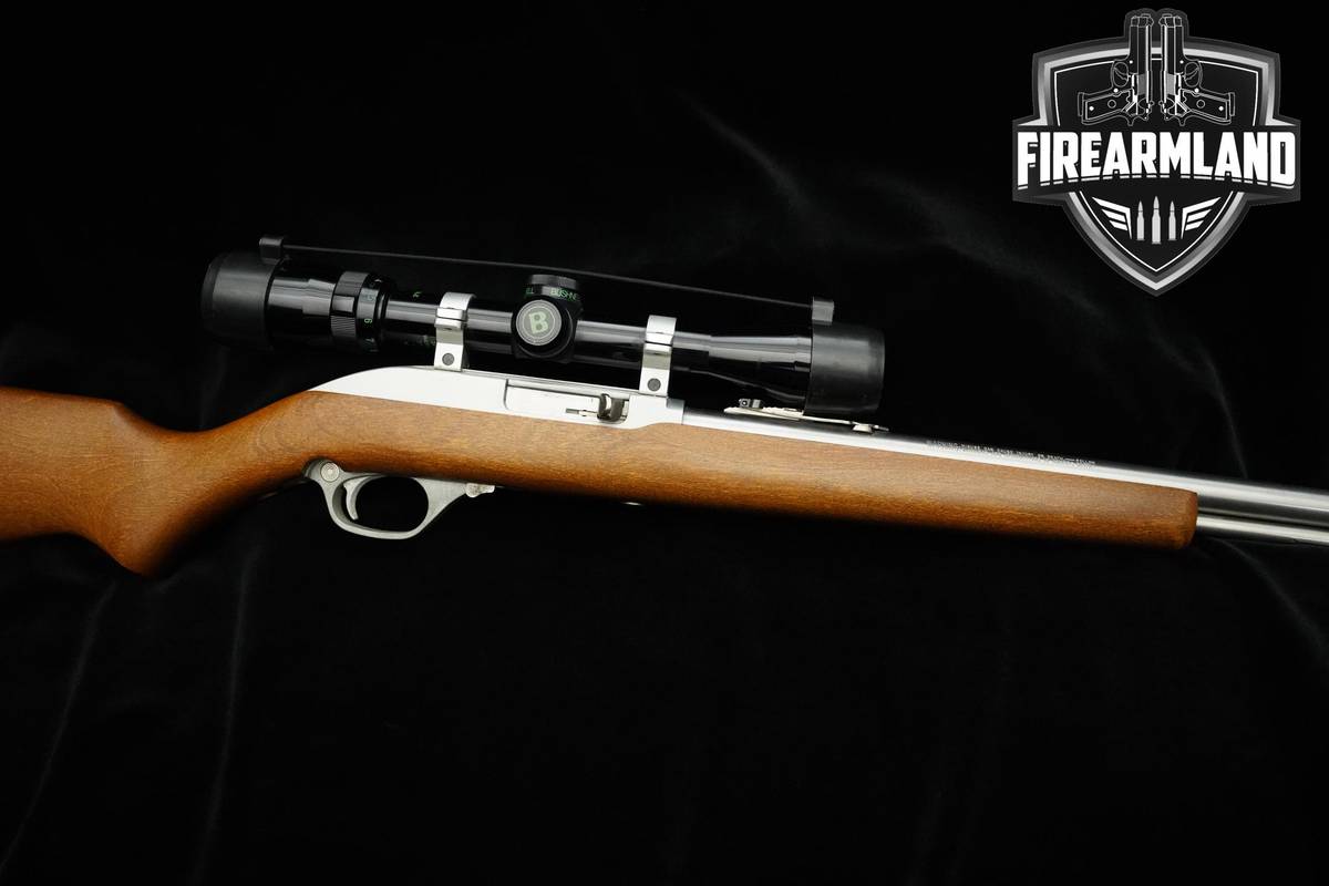 Marlin Model 60-SB 22LR 22" Stainless Steel 60-SB Marlin +Bushnell 3-9x32