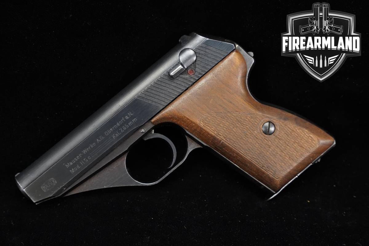 1944 Mauser HSc Fifth Variation 32-ACP 3.2" Blued +2 MAGS & HOLSTER