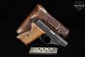 1944 Mauser HSc Army Accepted (eagle/WaA135); Fifth Variation .32 ACP Blued in Good Condition Image 2