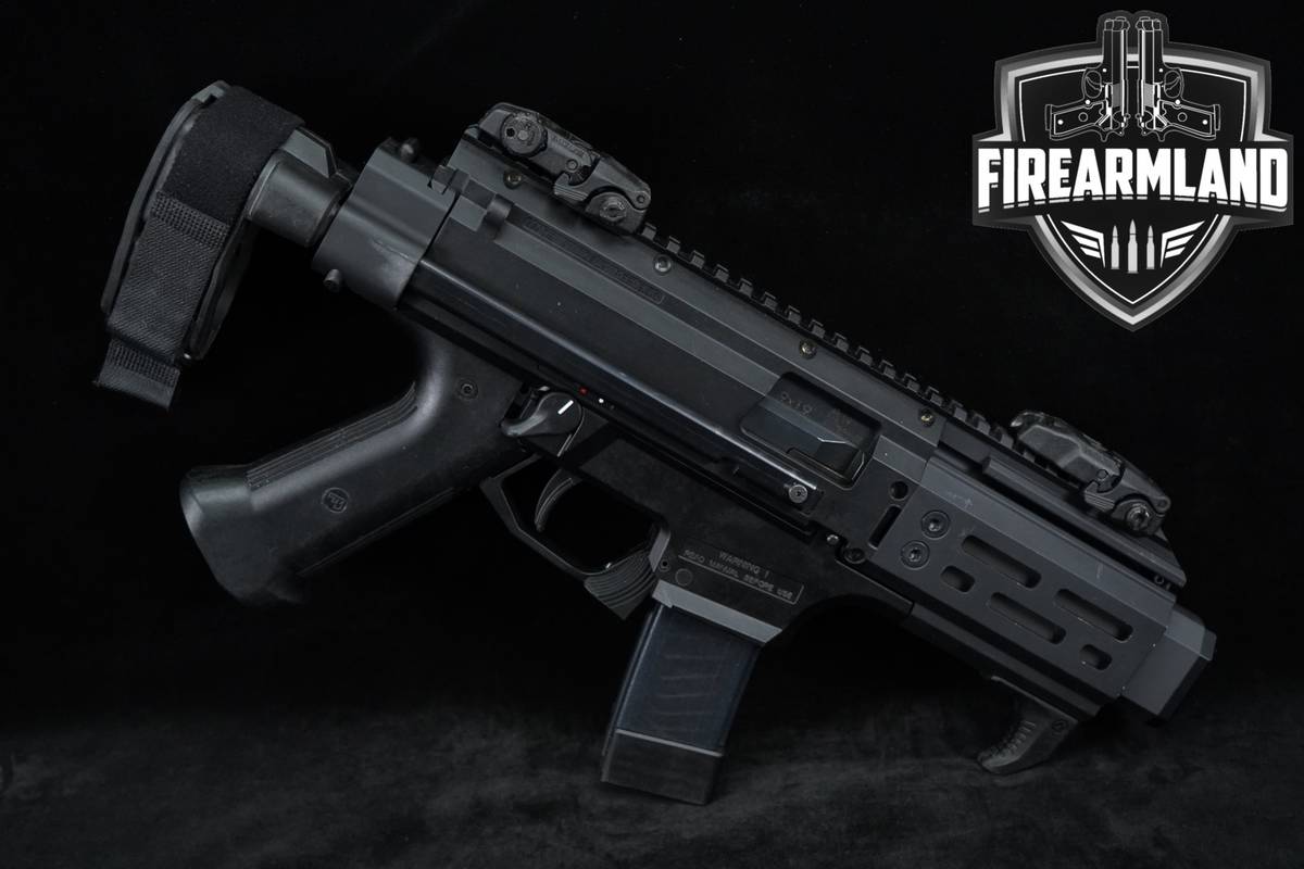 CZ Scorpion EVO 3 S2 Pistol Micro PDW Brace 9mm 4.12 +2 MAGS & ORIG BOX
