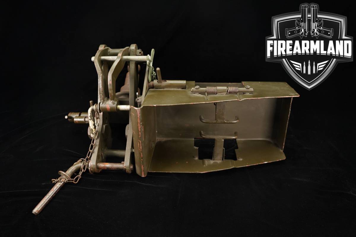 MILSURP 50 Cal Cradle Mount W/ Ammo Tray Mounting Assembly