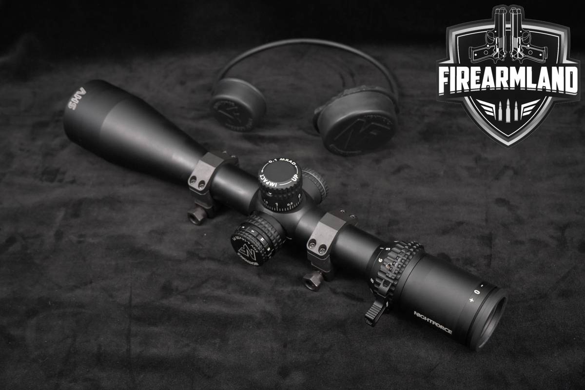Nightforce Optics SHV 4-14x50 F1 MRAD MIL-R Center Illuminated FFP