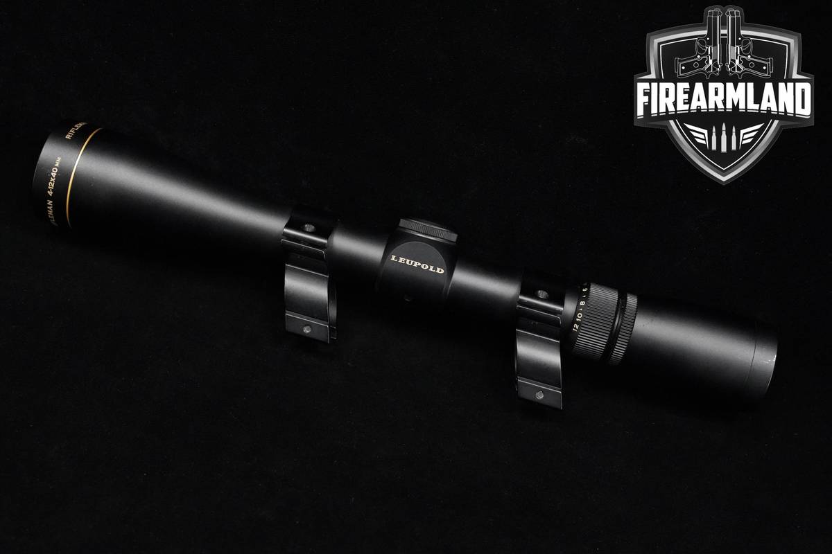 2005 Leupold Rifleman 4-12x40mm SFP Duplex Reticle Leupold +OPTIC