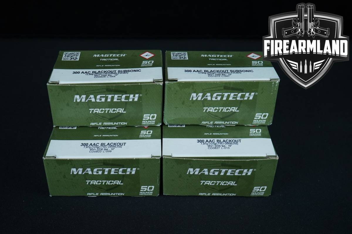 300 RDS! Blackout Ammo BLK-AAC Ammunition