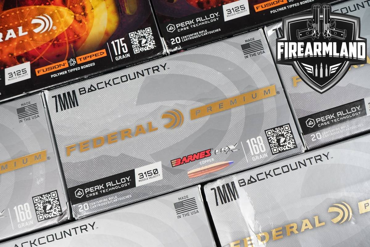 120 RDS! 7mm Backcountry Ammo Ammunition