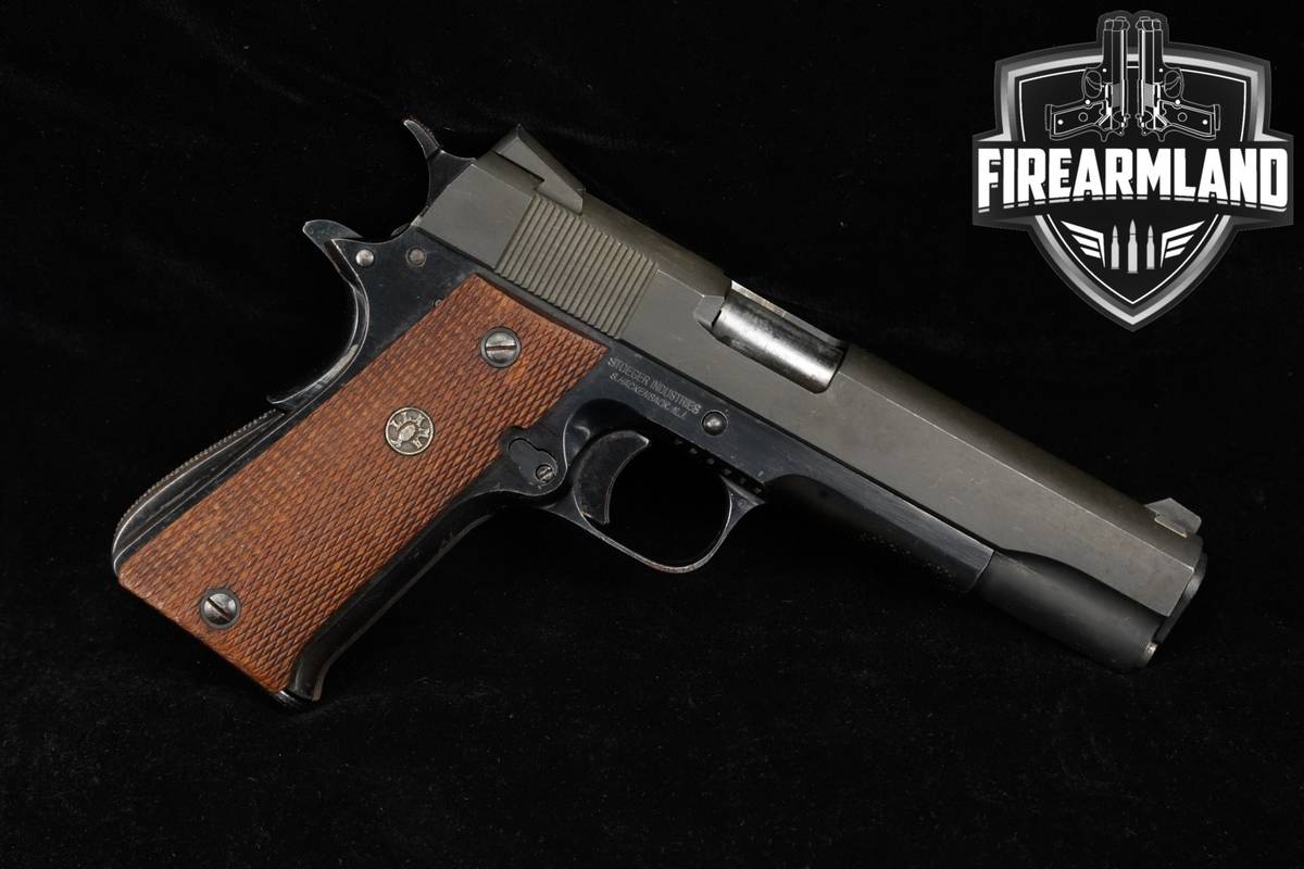 Llama Model VIII 38 Super 1911 5" Blued Spanish-Made Mod 8 Target Pistol