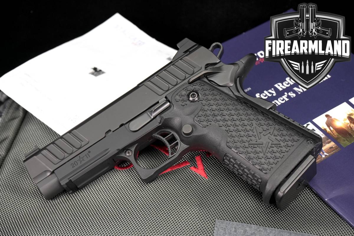 Staccato C2 9mm Optics-Ready 3.9" Stainless STI 1911 2011 +ORIG CASE