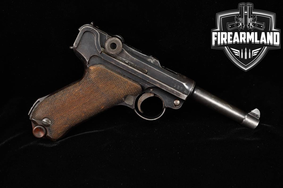 MATCHING NUMBERS WWI 1916 Erfurt P.08 Luger 9mm P08 P 08 GERMAN MILITARY