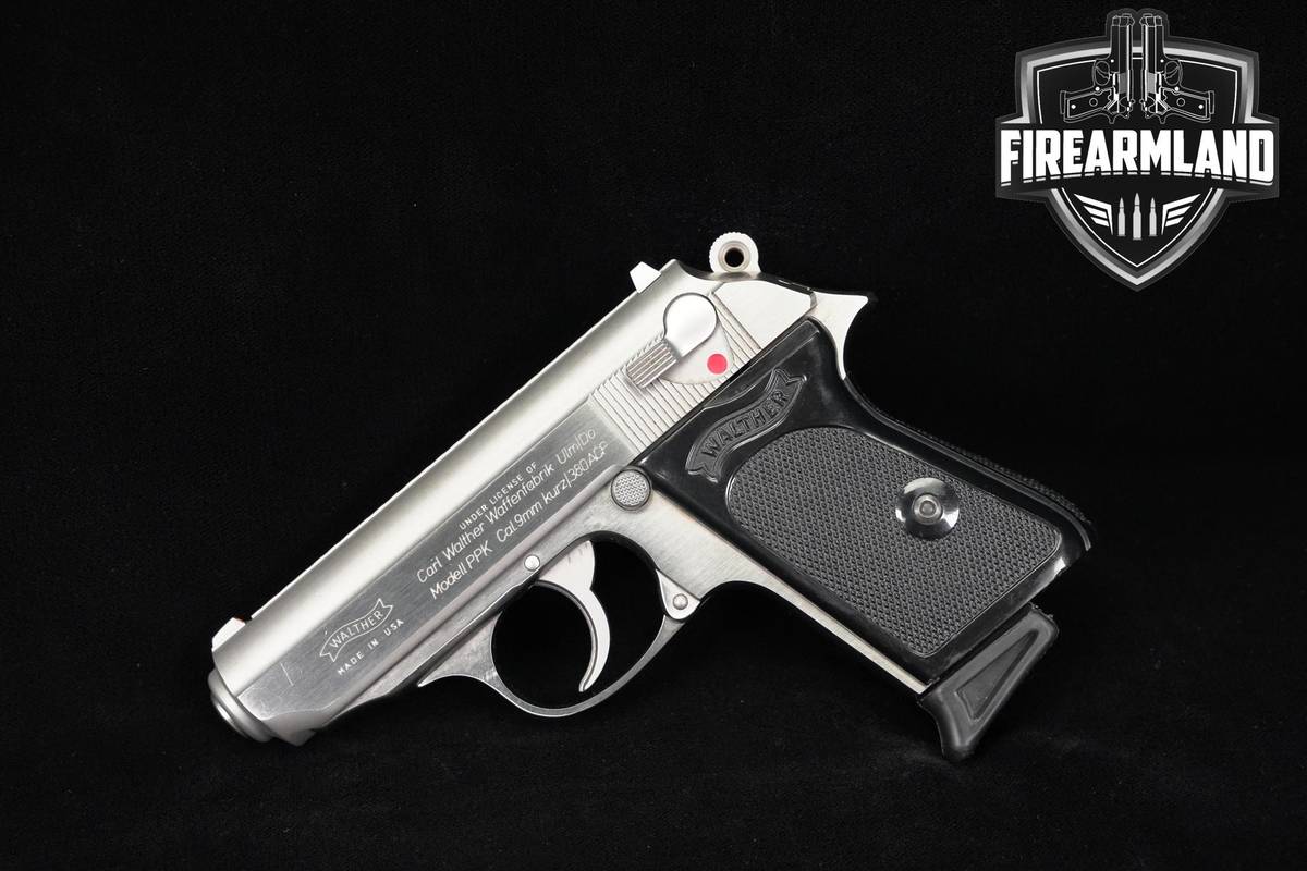1991-1993 Walther PPK 380 ACP 3.3 Stainless DA/SA