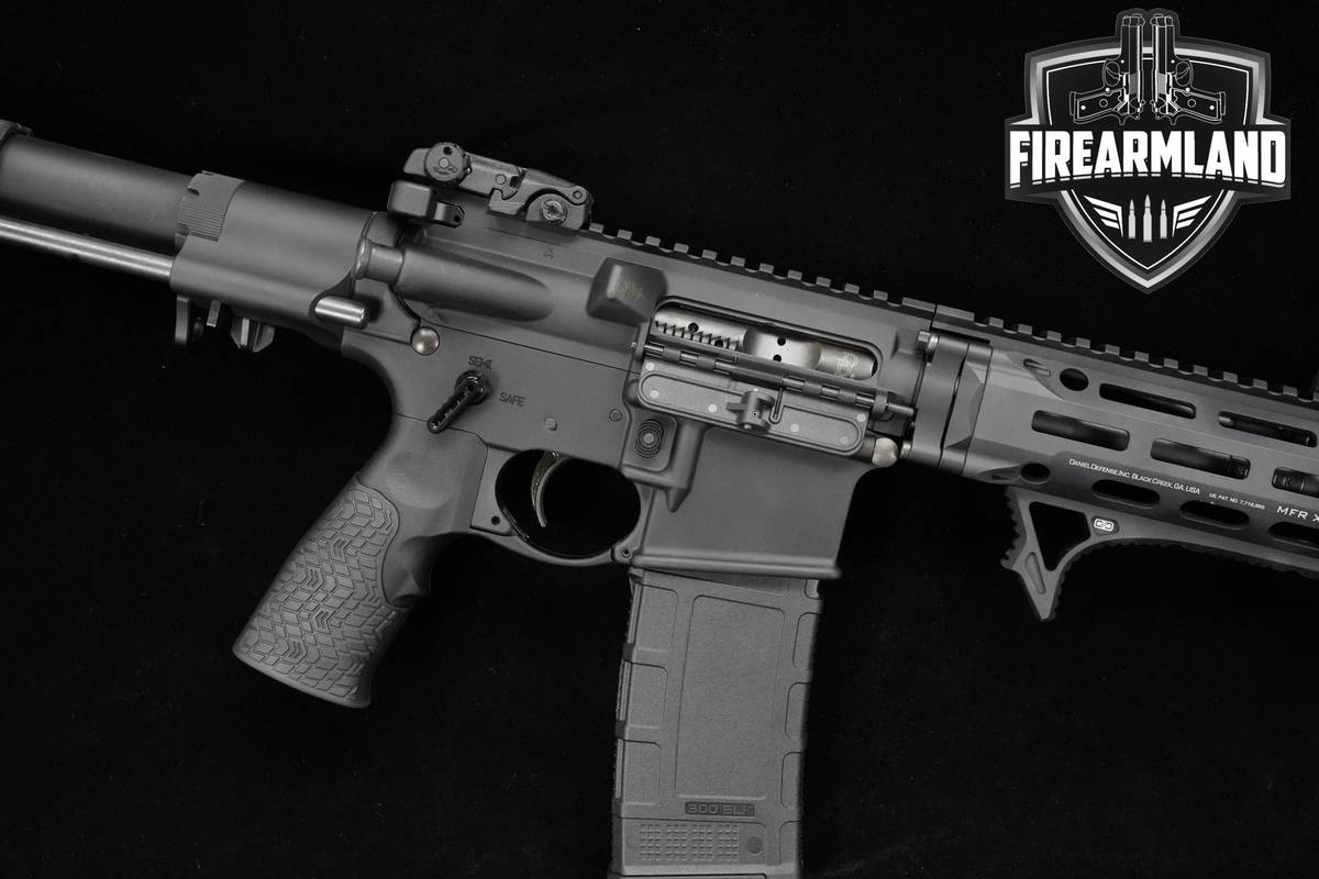 Daniel Defense DDM4 PDW 300 Blackout AR-15 Daniel-DDM4-PDW +2 MAGS & CASE