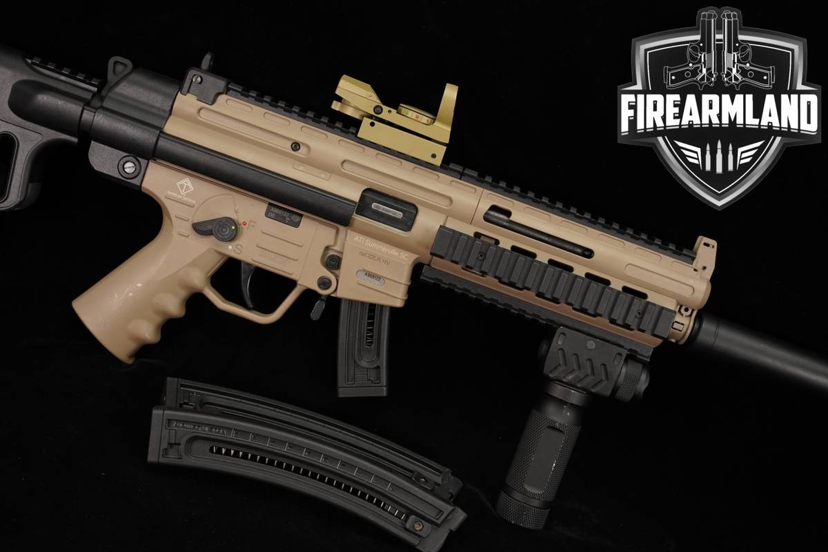 GERMAN Sport Guns GSG-16 22LR 16.25" GSG16 MP5 GERMANY +3 MAGS, VLIFE OPTIC