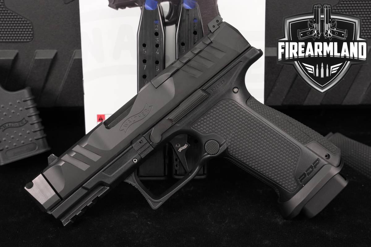 Walther PDP F-Series Pro-X PMM Optics-Ready 9mm COMP +3 MAGS & ORIG CASE