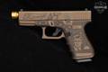 Glock G19 Gen4; USA; Trump 45th Themed 9mm Luger Bronze in Excellent Condition Image 3