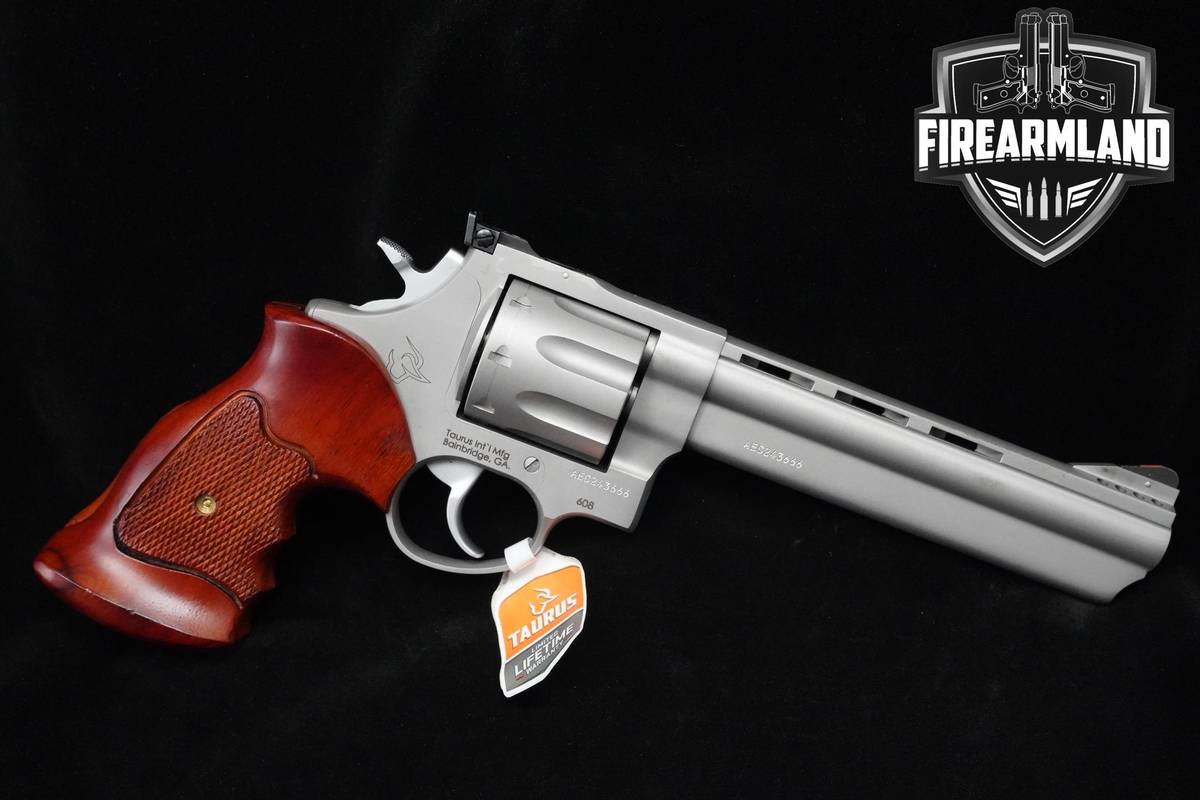 Taurus Model 608 357 Magnum 6.5" Matte Stainless Taurus 608 +ORIG BOX