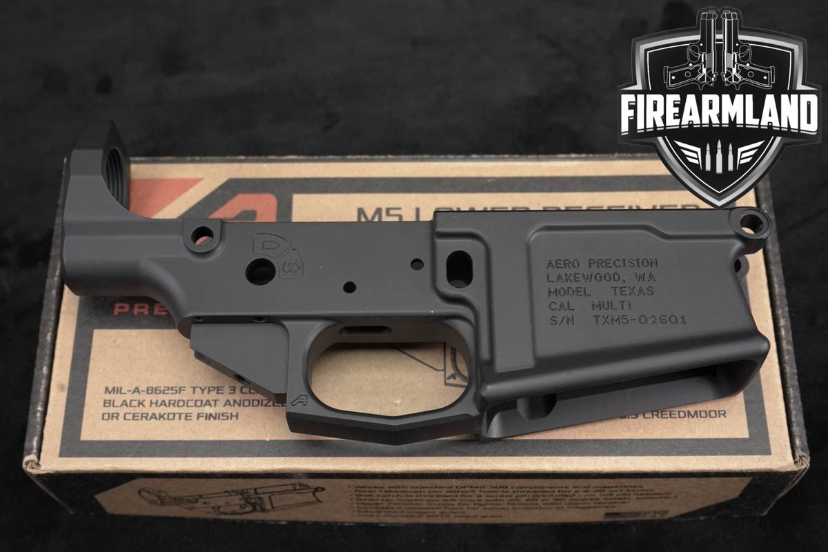 SPECIAL EDITION Aero Precision M5 Stripped Lower Rifle Lowers M-5