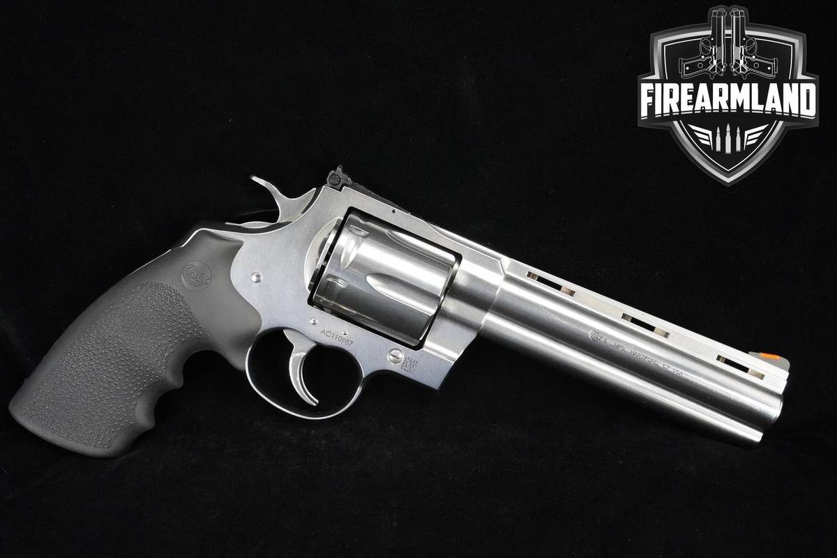 HAND-CANNON Colt Anaconda 44-Magnum 6" Stainless Colt-Anaconda OG-CASE