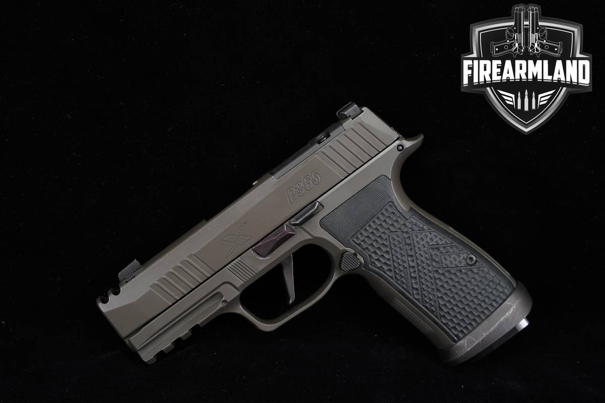 Sig Sauer P365-AXG Legion 9mm 3.1" P-365 Optic-Ready +3 MAGS & ORIG CASE