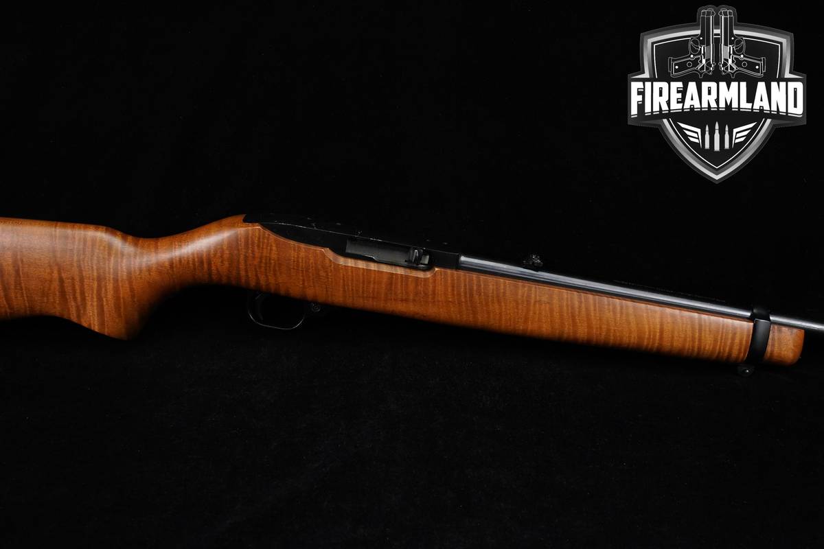 1990 Ruger 10/22 Carbine 22LR 18.5" Blued & Tiger-Stripe Wood 1022 10-22