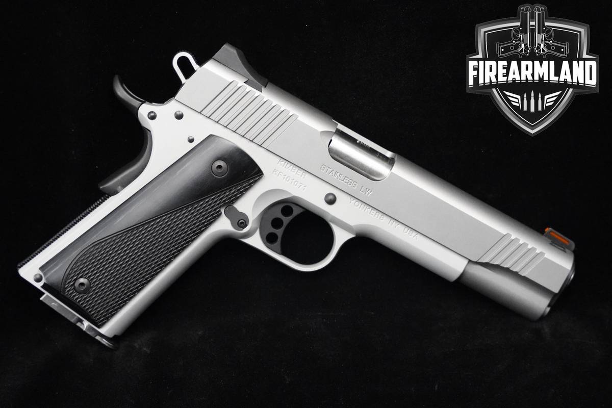 Kimber Stainless LW Arctic 9mm Stainless Steel Kimber LW-Arctic ORIG CASE
