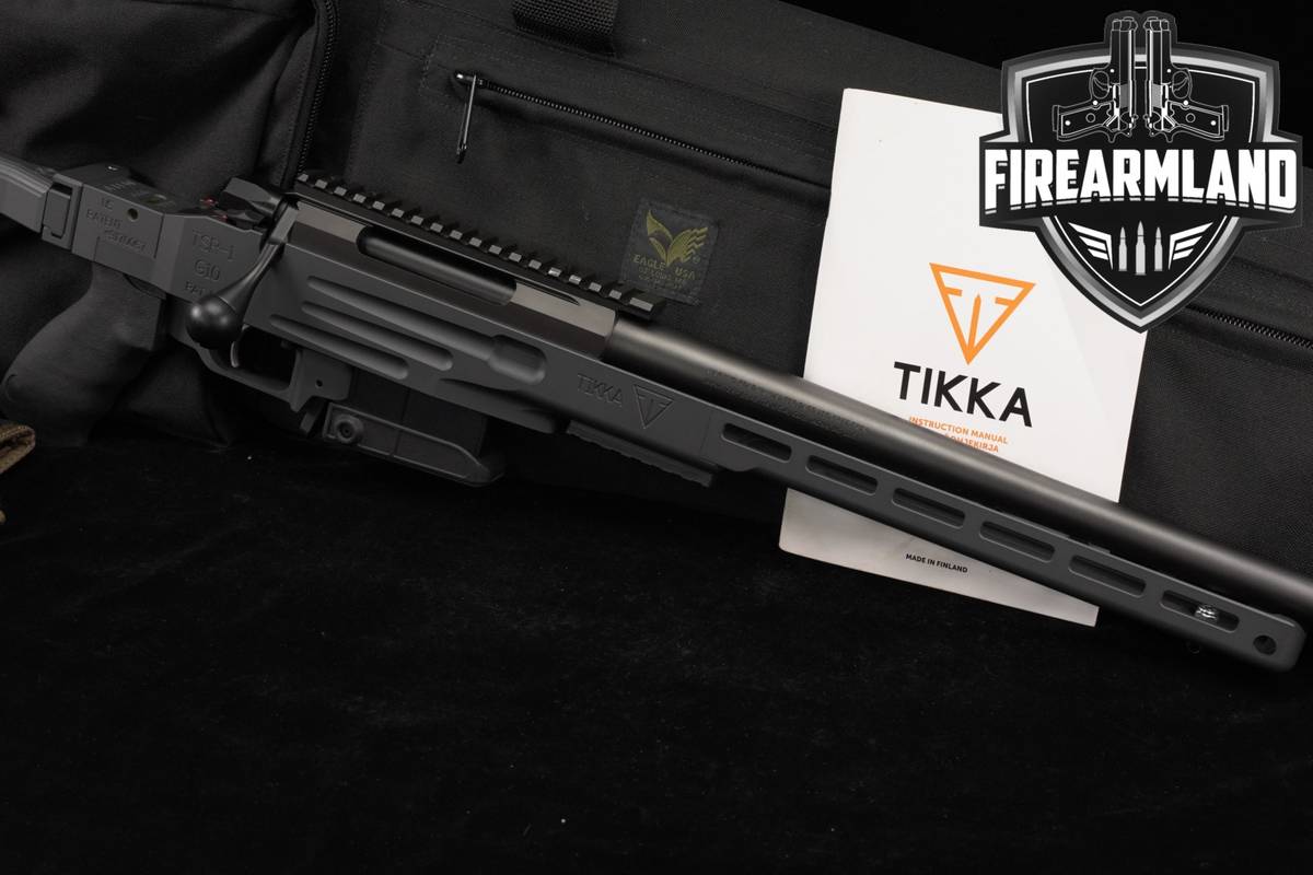 LIMITED Tikka T3 TSR-1 260 Rem 20" Gray +CASE