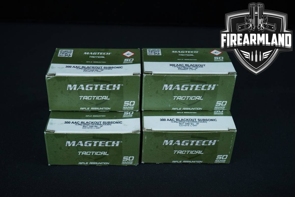 200 RDS! Blackout Ammo BLK-AAC Ammunition