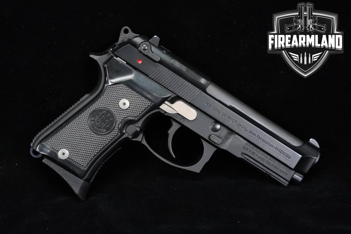 Beretta Mod 92FS Compact L Type F Railed 9mm 4.3 +2 MAGS & ORIG CASE