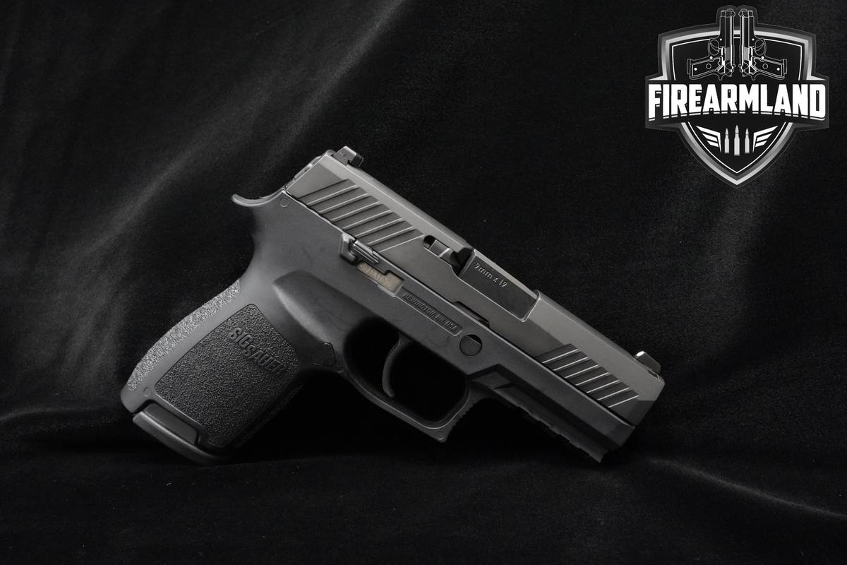 Sig Sauer P320 Compact 9mm 3.9" Nitron P320 P-320 +ORIG CASE