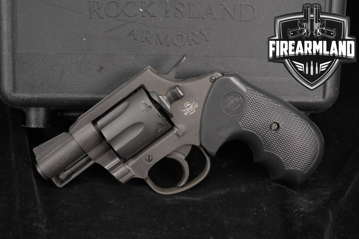 Rock Island Armory RIA M206 38 Special 2" Parkerized M-206 +ORIG CASE