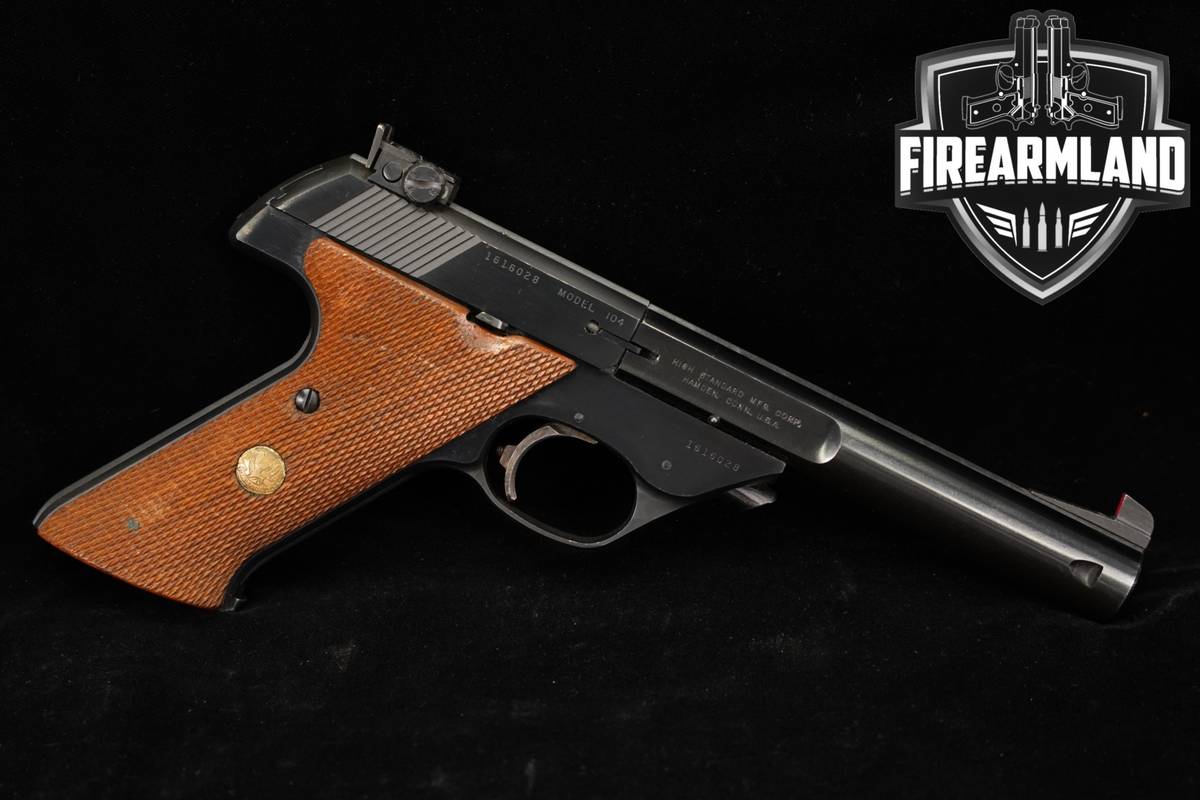 High Standard Supermatic Citation Model 104 22LR 5.5" Blued