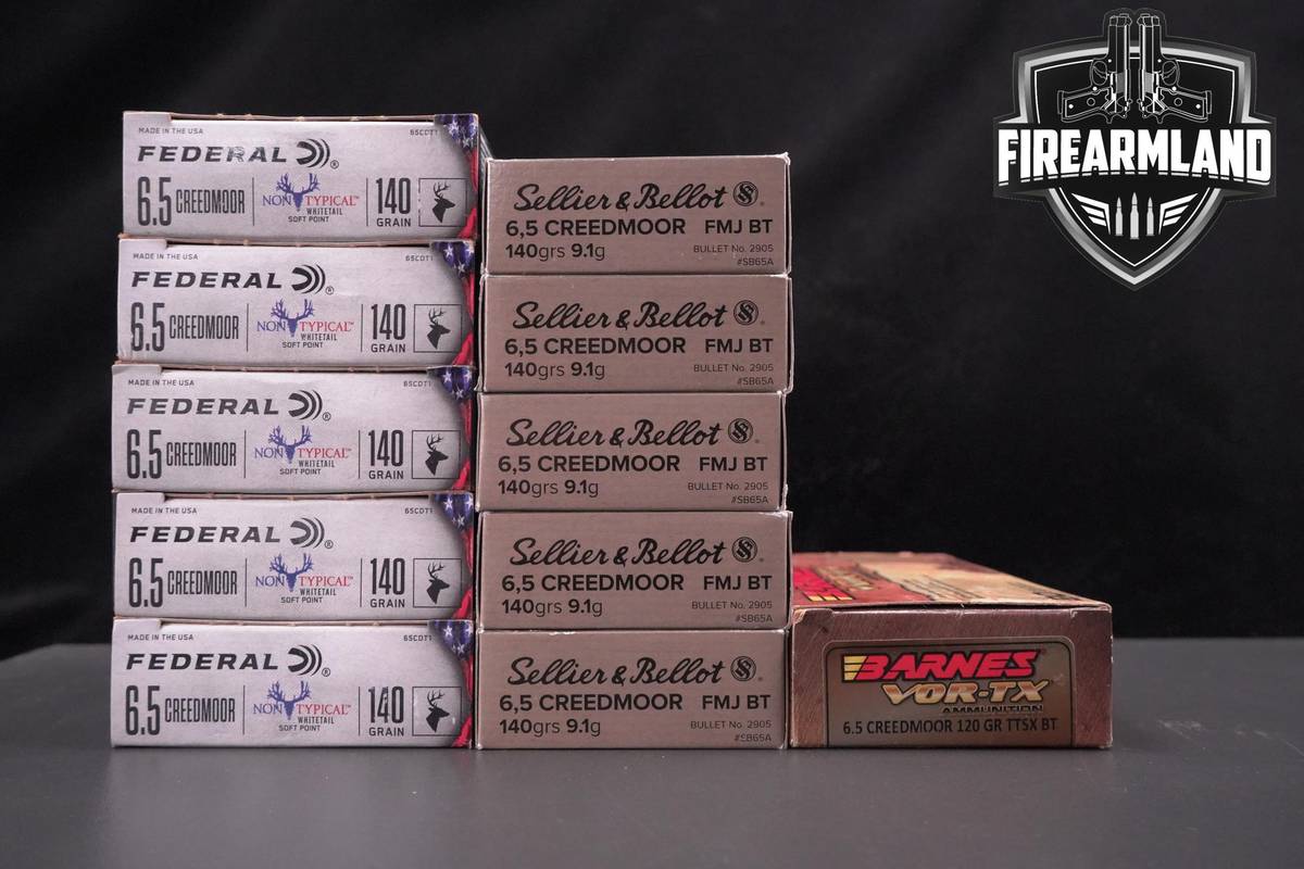 6.5 Creedmoor Ammo 6.5-Creedmoor Ammunition 220 ROUNDS